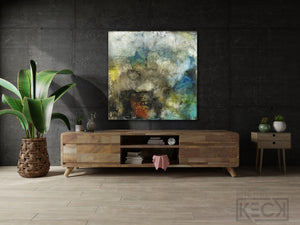 #120802 <br>  Abstract Art Canvas Prints <br> Title: Ace In the Hole