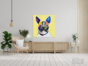 DOG ART PRINTS Gallery: Huge selection of dog art prints on canvas. 50+ dog art prints