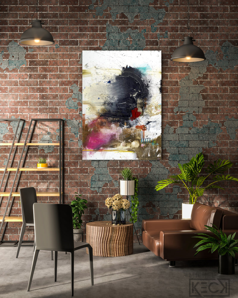 #100801 <br>Abstract Art Canvas Print <br> Title: If That's The Way You Want It