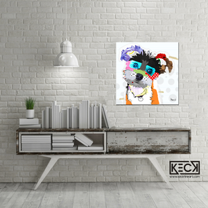 #011701 <br> Snorkie <br> Dog Art Canvas Print