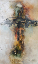 Abstract Crosses. Abstract cross and abstract crucifix paintings and prints