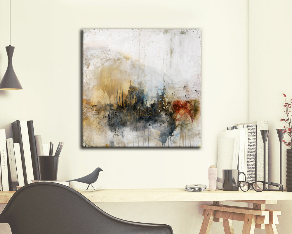 Abstract Art Canvas Prints <br>Title:  I Don't Want To Hear It
