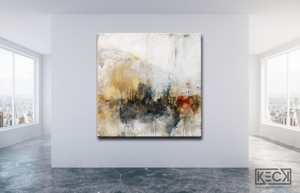 Abstract Art Canvas Prints <br>Title:  I Don't Want To Hear It