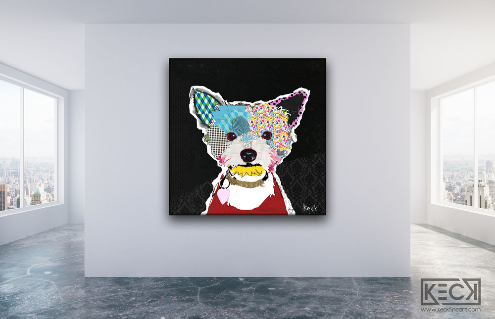 #111502 <br> Yorkshire Terrier III <br> Canvas Print
