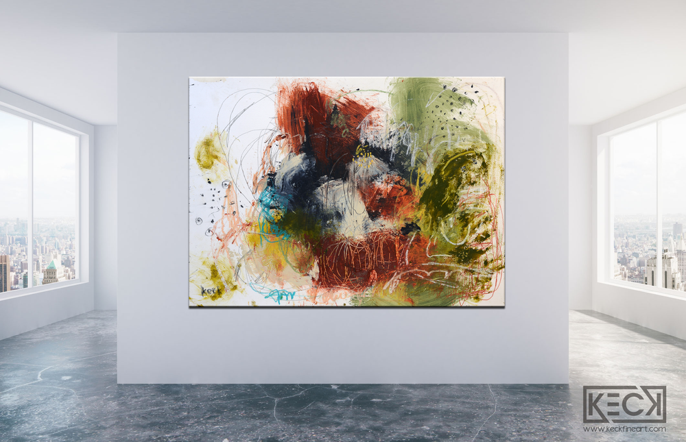 Large abstract art prints for interior design projects