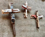 Cross Art Assemblages from Found Objects