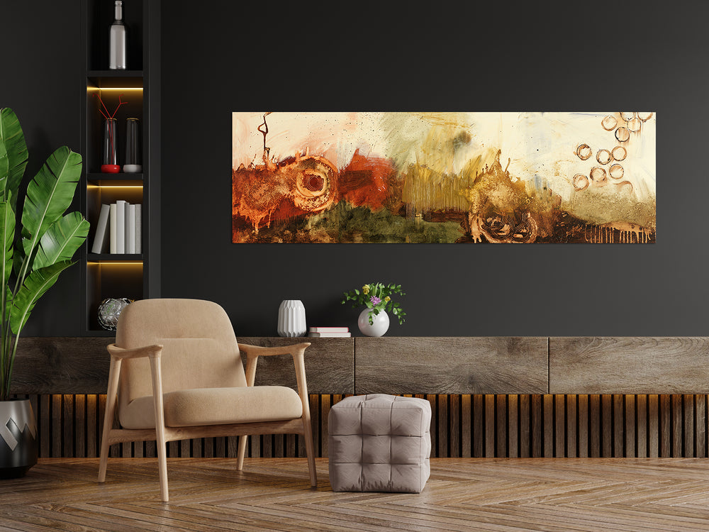 Huge selection of large abstract art prints on canvas.  Oversized and custom size abstract art prints on museum quality canvas