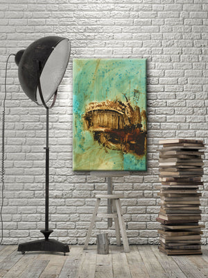 
                
                    Load image into Gallery viewer, #020802 Untitled &amp;lt;br&amp;gt; Canvas Art Print
                
            