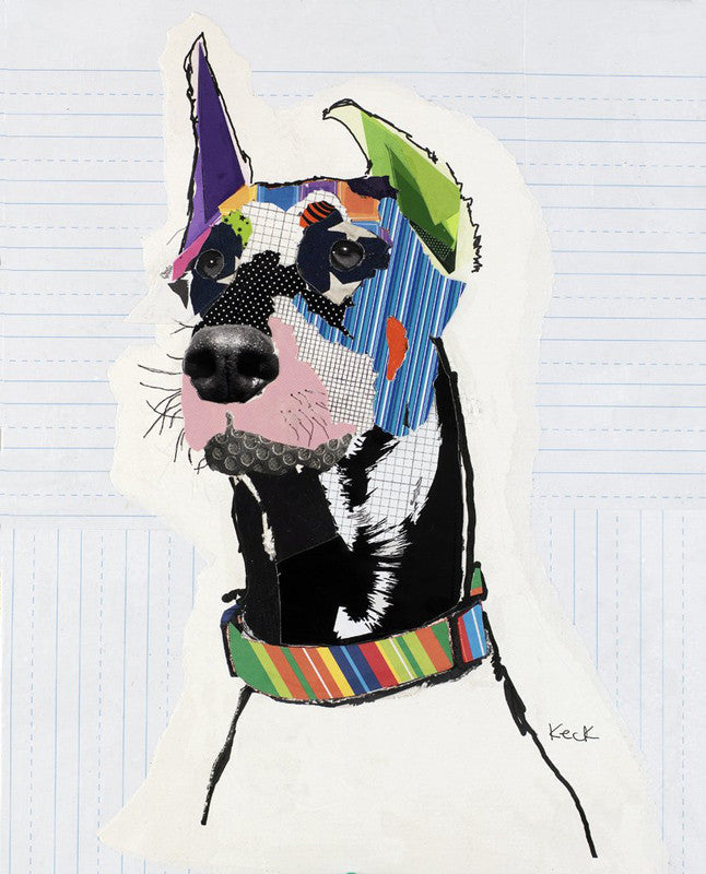 
                
                    Load image into Gallery viewer, Original Dog Art Collage: Doberman
                
            