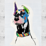Doberman Dog Art: Doberman Dog Art Canvas Prints. Colorful Doberman Dog Art. 