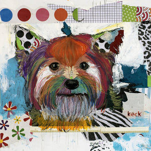 
                
                    Load image into Gallery viewer, Original Dog Art Collage:  Yorkshire Terrier
                
            