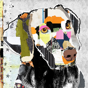 
                
                    Load image into Gallery viewer, Weimaraner Dog Art Print by Michel Keck
                
            