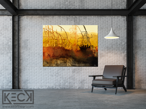
                
                    Load image into Gallery viewer, #040616 Gridlock Series &amp;lt;br&amp;gt; Canvas Art Print
                
            