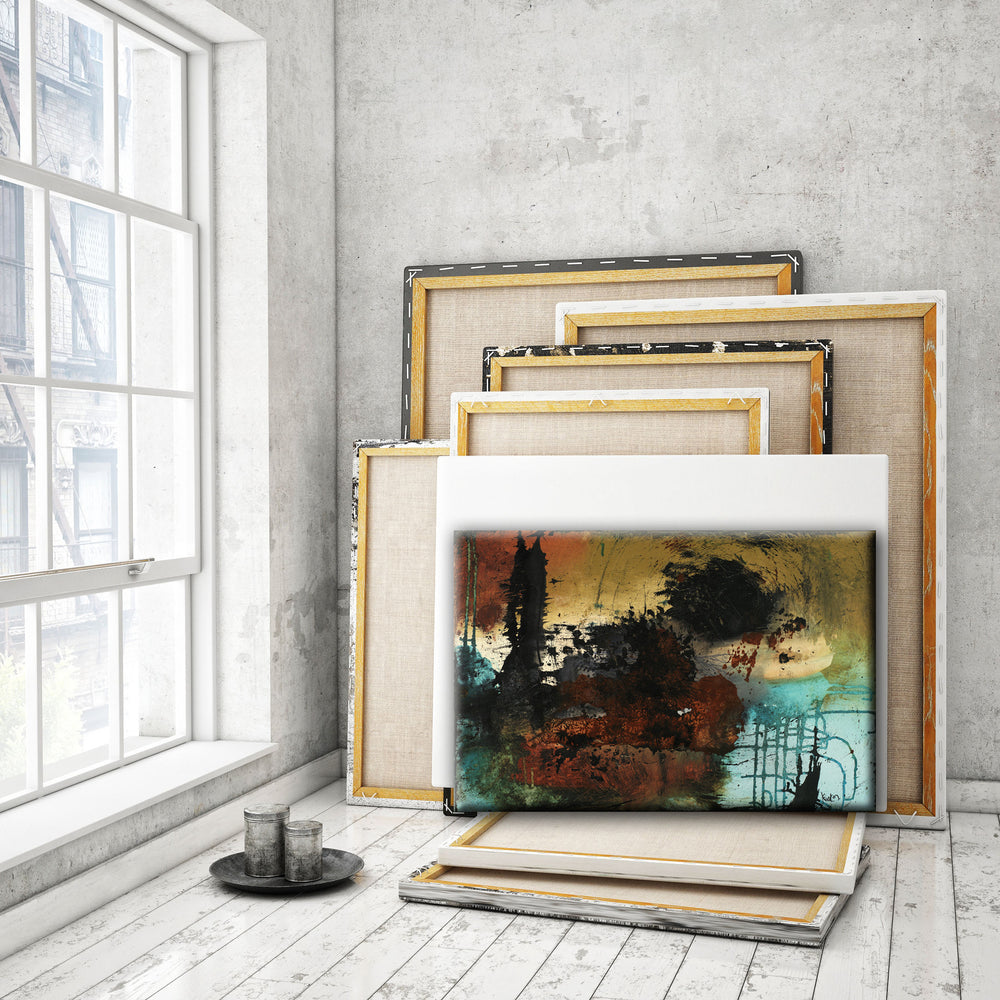 
                
                    Load image into Gallery viewer, #040710 &amp;lt;br&amp;gt; Canvas Art Print
                
            