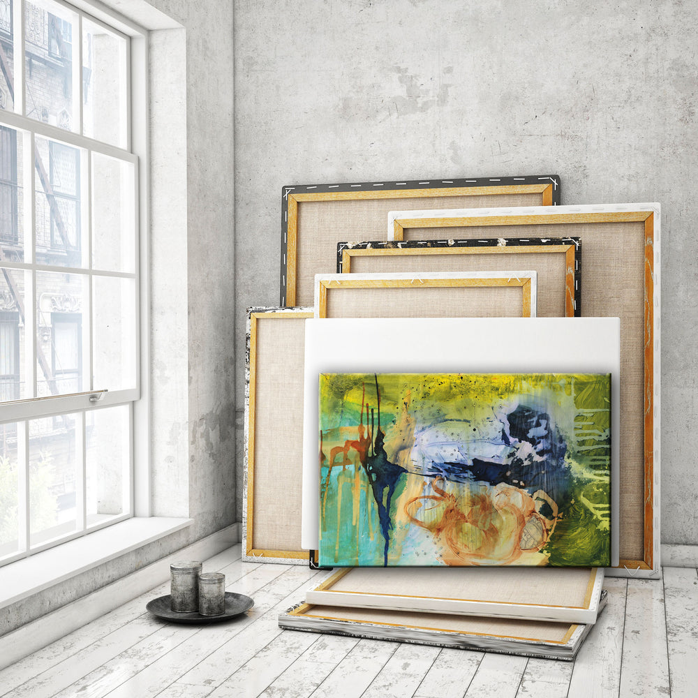 
                
                    Load image into Gallery viewer, #040718 &amp;lt;br&amp;gt; Canvas Art Print
                
            