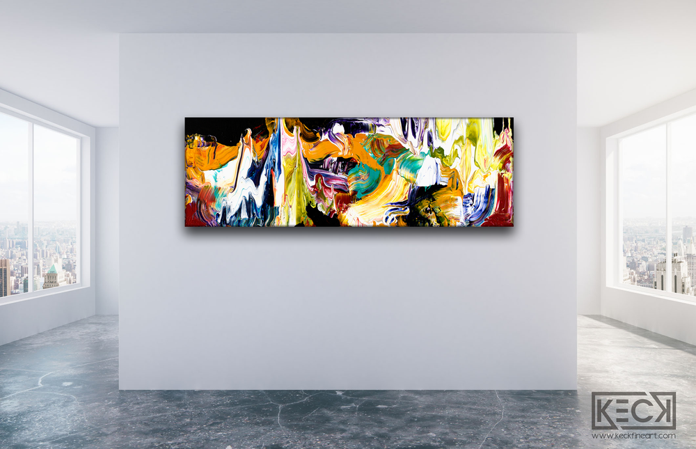 ABSTRACT CANVAS ART PRINTS BY MICHEL KECK