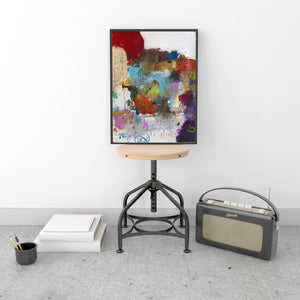 #051214 <br>A Broken Bottle of Wine and a Dirty Windshield <br> Canvas Art Print