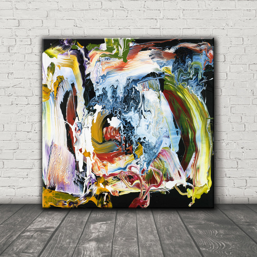 
                
                    Load image into Gallery viewer, ABSTRACT ART Canvas Print of Wish List X
                
            