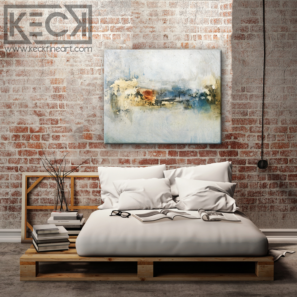 HUGE ABSTRACT CANVAS PRINTS BY MICHEL KECK