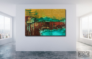 
                
                    Load image into Gallery viewer, One of a kind SERENITY PRAYER abstract paintings and prints
                
            