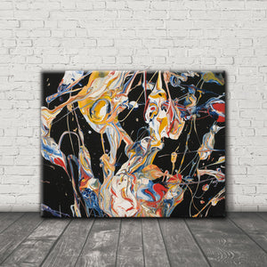 
                
                    Load image into Gallery viewer, ABSTRACT ART Canvas Print of Wish List XXXII
                
            