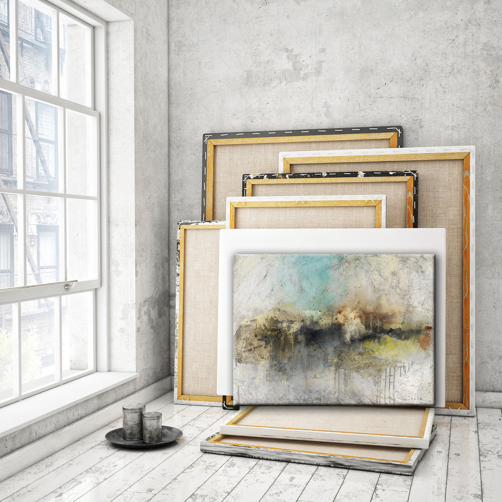 
                
                    Load image into Gallery viewer, ABSTRACT ART Canvas Print of Time Will Tell
                
            
