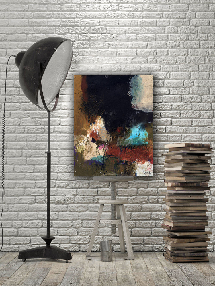 
                
                    Load image into Gallery viewer, ABSTRACT ART Canvas Print of You Think You Know Somebody
                
            