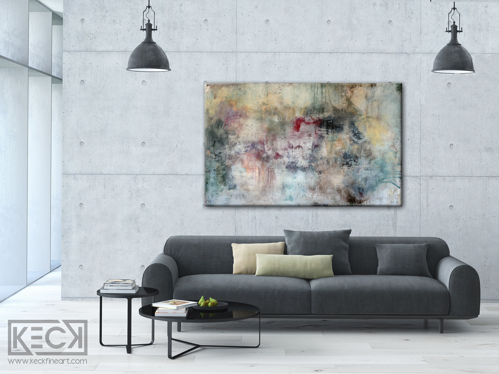 BEAUTIFUL COLORFUL ABSTRACT ART  CANVAS PRINTS BY MICHEL KECK