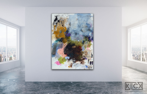 BEAUTIFUL COLORFUL ABSTRACT ART  PRINTS BY MICHEL KECK