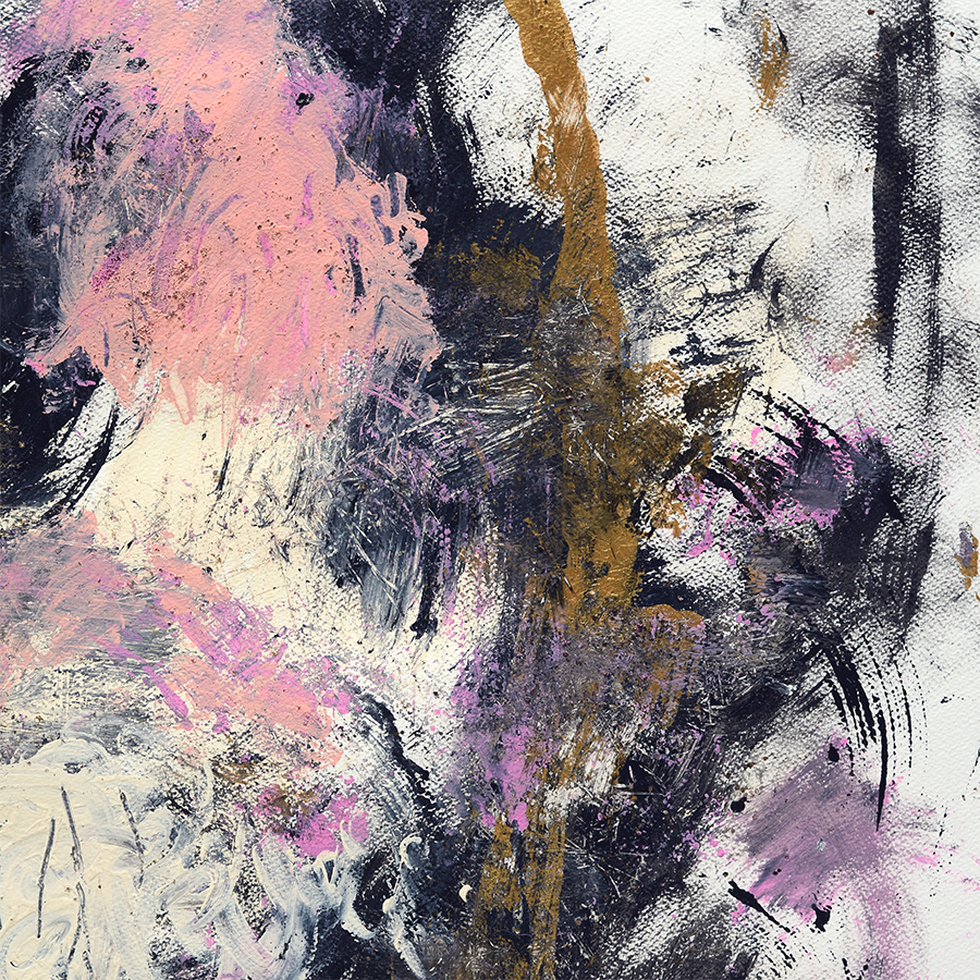 
                
                    Load image into Gallery viewer, PINK COLORFUL ABSTRACT ART BY MICHEL KECK
                
            