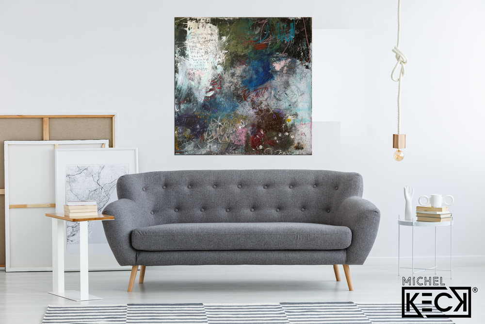 
                
                    Load image into Gallery viewer, SCRIPTURE ART: abstract art prints with bible verse. scripture art by michel keck
                
            