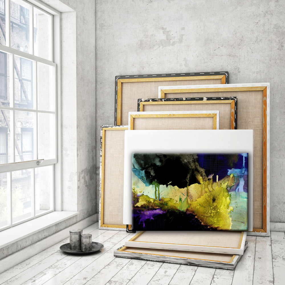 #100616 <br> Abstract Art Canvas Print <br>Title: Dont Let Me Fall