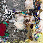 #111702<br>Down The Rabbit Hole Series<br> Curiosity Often Leads To Trouble.. <br>Abstract Canvas Art Print