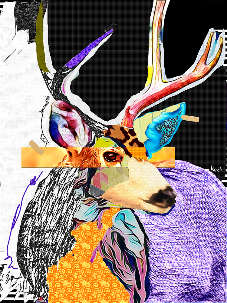 
                
                    Load image into Gallery viewer, deer art
                
            