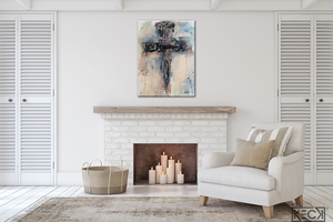 
                
                    Load image into Gallery viewer, Christian based cross art paintings.  Faith art cross paintings and cross art prints
                
            