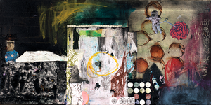 
                
                    Load image into Gallery viewer, BIG Collage &amp;amp; Mixed Media Art Prints: Oversized Collage Art for Large Spaces
                
            