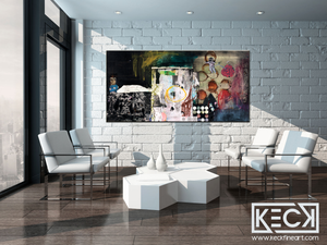 
                
                    Load image into Gallery viewer, COLLAGE ART PRINTS GALLERY: Wholesale &amp;amp; Retail Collage Art Canvas Prints.  Collage Art Prints
                
            