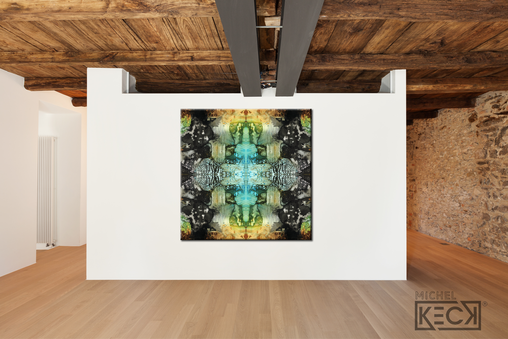 
                
                    Load image into Gallery viewer, #DCRS1-32 &amp;lt;br&amp;gt; Echo Collection 32 &amp;lt;br&amp;gt;Abstract Art Canvas Print
                
            