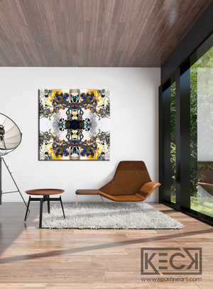 
                
                    Load image into Gallery viewer, #DCRS1-42 &amp;lt;br&amp;gt; Echo Collection &amp;lt;br&amp;gt;Abstract Art  Canvas Print
                
            