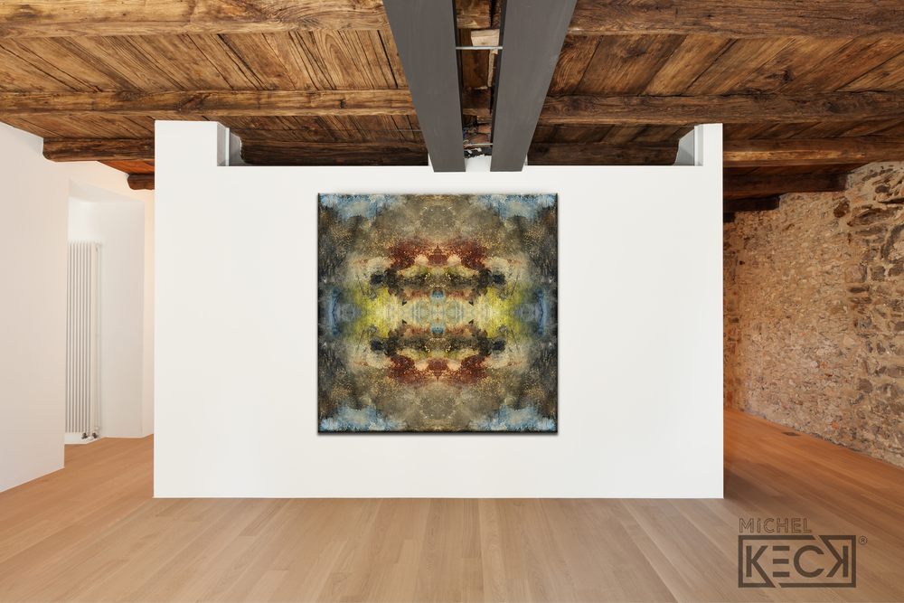 
                
                    Load image into Gallery viewer, #DCRS1-53 &amp;lt;br&amp;gt; Echo Collection 53 &amp;lt;br&amp;gt; Abstract Art  Canvas Print
                
            