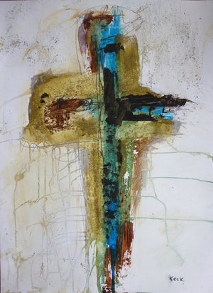 Original Cross Art Painting