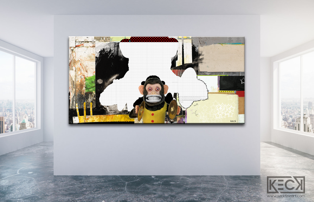 
                
                    Load image into Gallery viewer, BIG MONKEY ART by Michel Keck
                
            