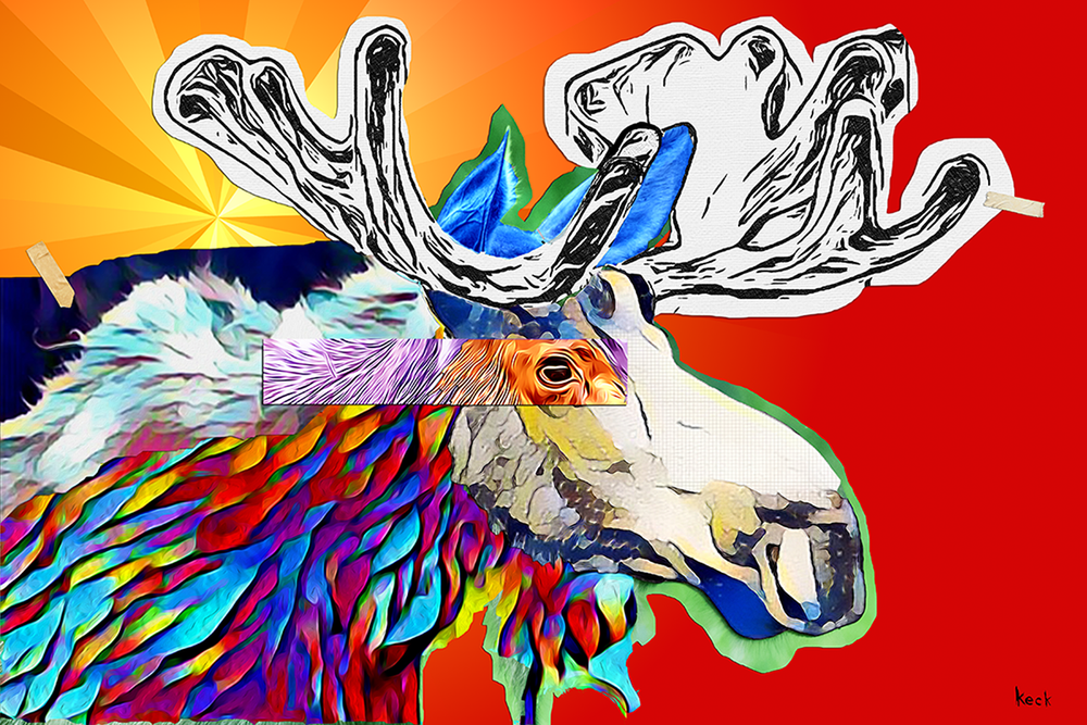 
                
                    Load image into Gallery viewer, moose art
                
            