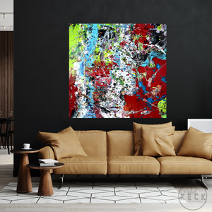 
                
                    Load image into Gallery viewer, #022218 &amp;lt;br&amp;gt;  The Bigger They Are The Harder They Fall &amp;lt;br&amp;gt; Canvas Art Print
                
            