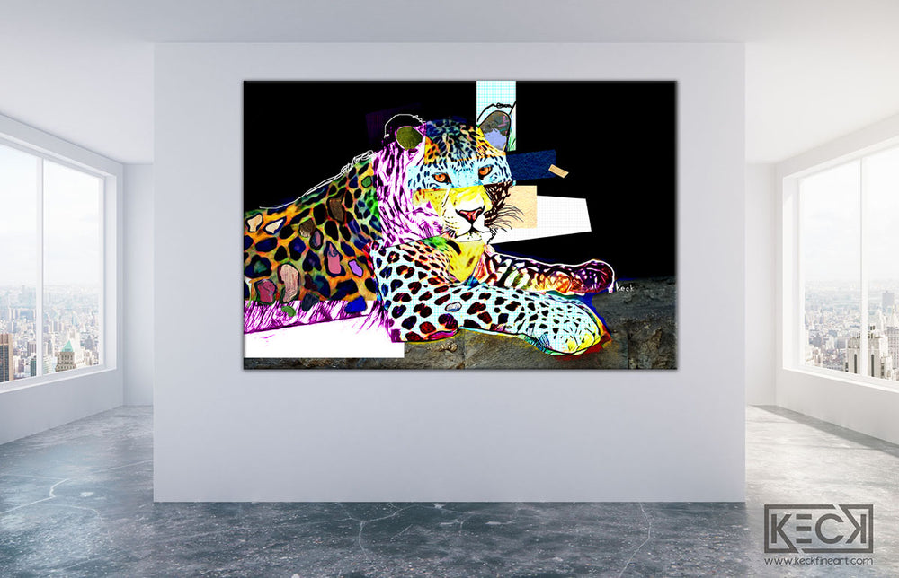 
                
                    Load image into Gallery viewer, leopard art print
                
            