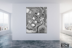 
                
                    Load image into Gallery viewer, Circle Drawing #36 &amp;lt;br&amp;gt; Canvas Art Print
                
            