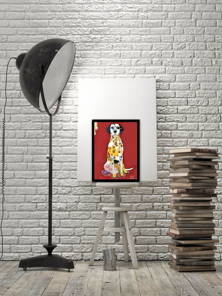 
                
                    Load image into Gallery viewer, Original Dog Art Collage: Dalmatian
                
            