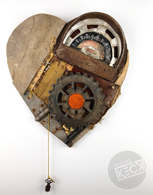 
                
                    Load image into Gallery viewer, Found Object Art  &amp;lt;br&amp;gt;Heart Assemblage #2
                
            