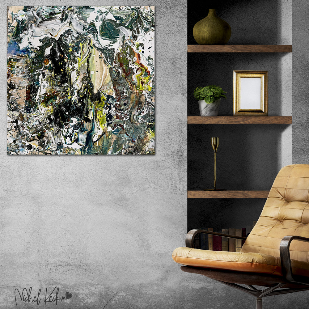 #122114<br> Let Me Spell It Out.. <br> Original Painting