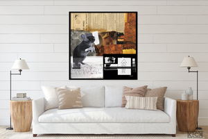 Are You A Man Or A Mouse <br> Canvas Art Print